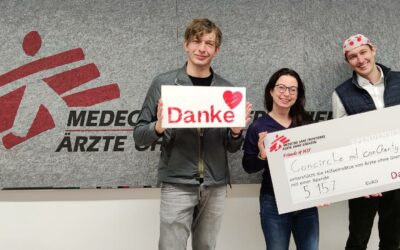 conCHARITY: concircle spendet 5000€ an Ärzte ohne Grenzen Österreich