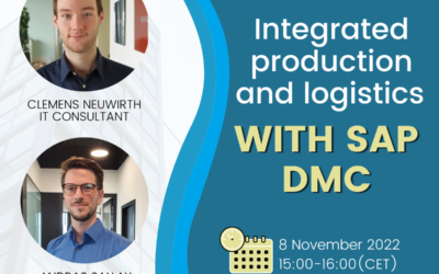 Webinar. Integrative Produktion und Logistik in der Cloud: Wie funktioniert die Integration von SAP DMC mit SAP EWM?
