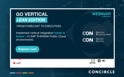 Vertical Integration Webinar – Lean Edition